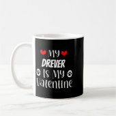 My Drever Is My Valentine Cute Valentines Day Koffiemok (Links)