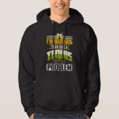 My Drinking Team Has A Tennis Problem Hoodie (Voorkant)