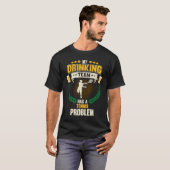 My Drinking Team Has A Tennis Problem Tennis T-shirt (Voorkant volledig)