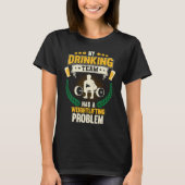 My Drinking Team Has A Weightlifting Problem  Fitn T-shirt (Voorkant)