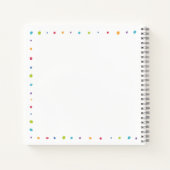 "MY EERSTE COOKBOOK" - Speciaal Kinder Recipieboek Notitieboek (Achterkant)