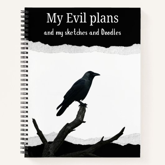 My Evil Plans and my sketches and doodles Notitieboek (Voorkant)
