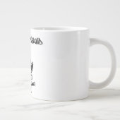 "MY EX-HUSBAND" SKULLHEAD GROTE KOFFIEKOP (Rechts)