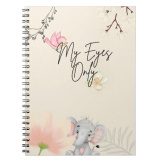 My Eyes Only Notepad Notitieboek
