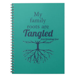 My Family Roots are Tangled Notitieboek