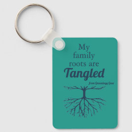 My Family Roots are Tangled Sleutelhanger