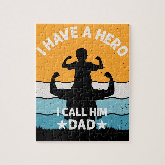 MY FATHER IS A HERO LEGPUZZEL (Verticaal)