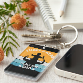 MY FATHER IS A HERO SLEUTELHANGER