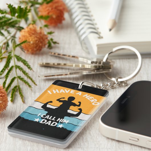 MY FATHER IS A HERO SLEUTELHANGER (Voorkant Rechts)