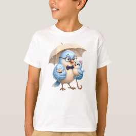 My Father Loves Me Cute Bird Jongeren T-Shirt