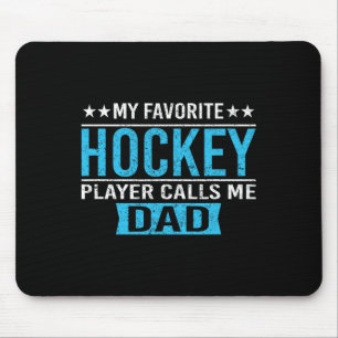 My favoriete hockeyspeler noemt me papa T-shirt Ho Muismat