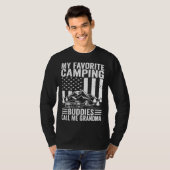 My Favorite Camping Buddies Call Me Grandma Americ T-shirt (Voorkant volledig)