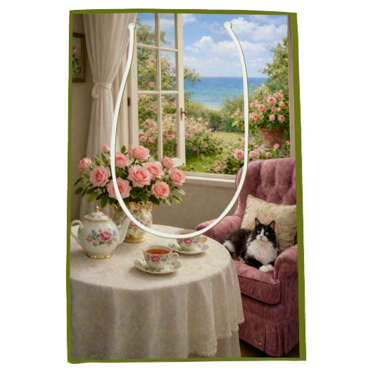 My Favorite Chair , Cat  Medium Cadeauzakje (Voorkant)