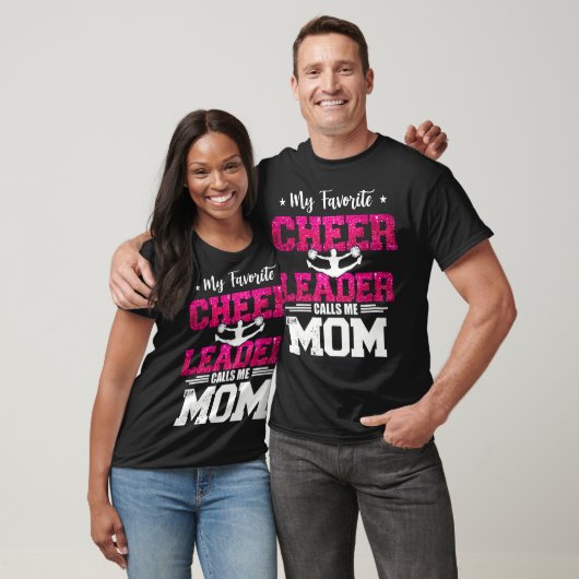My Favorite Cheerleader Calls Me Mom Mothers Day T-shirt (Unisex)