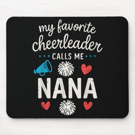 My Favorite Cheerleader Calls Me Nana Grandma Chee Muismat (Voorkant)