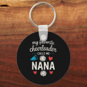 My Favorite Cheerleader Calls Me Nana Grandma Chee Sleutelhanger (Voorkant)