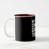 My Favorite Coworker Gave Me This Mug Tweekleurige Koffiemok (Links)