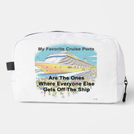 My Favorite Cruise Ports toilettas Toilettasje