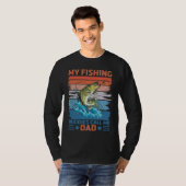 My Favorite Fishing Buddies Call Me Dad Father Son T-shirt (Voorkant volledig)