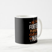 My Favorite Football Player Calls Me Nana Football Koffiemok (Voorkant rechts)