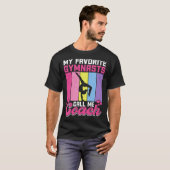 My Favorite Gymnasts Call Me Coach T-shirt (Voorkant volledig)