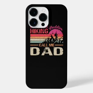 My Favorite Hiking Buddies Call Me Dad Vintage Fat iPhone 14 Pro Max Hoesje