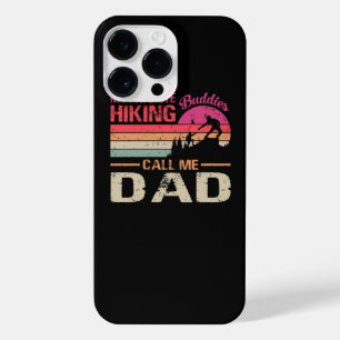 My Favorite Hiking Buddies Call Me Dad Vintage Fat iPhone 14 Pro Max Hoesje