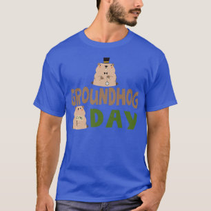My Favorite Holiday Ground Hog Groundhog day Premi T-shirt