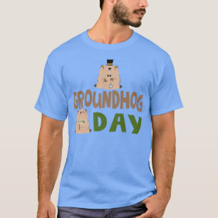 My Favorite Holiday Ground Hog Groundhog day Premi T-shirt