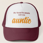 My Favorite People Call me Auntie Trucker Pet (Voorkant)