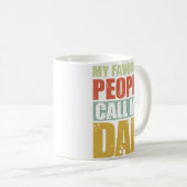 My Favorite People Call Me Dad Koffiemok (Voorkant rechts)