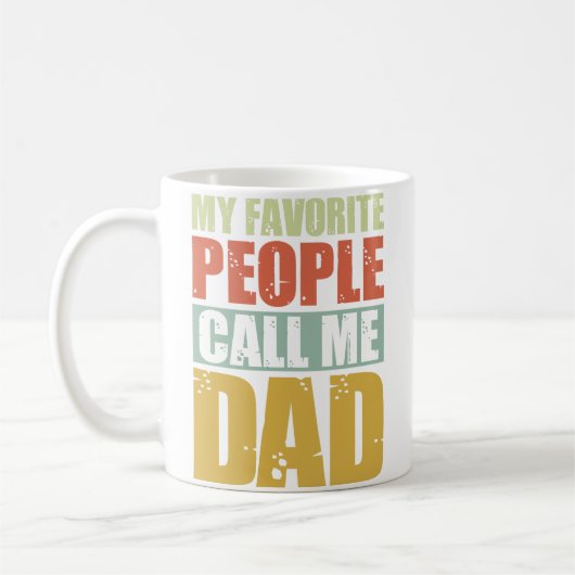 My Favorite People Call Me Dad Koffiemok (Links)