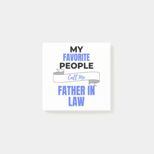 My Favorite People Call Me Father In Law 2 Post-it® Notes (Voorkant)
