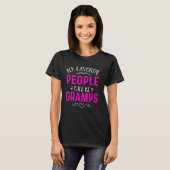 My Favorite People Call Me Gramps Floral Mother's T-shirt (Voorkant volledig)
