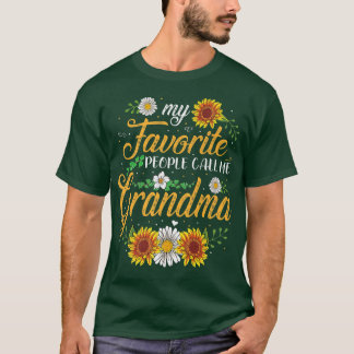 My Favorite People Call Me Grandma  Mother's Day G T-shirt