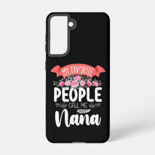 My Favorite People Call Me Nana Mother's Day Samsung Galaxy Hoesje