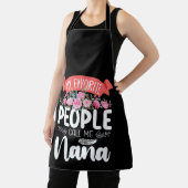 My Favorite People Call Me Nana Mother's Day Schort (Insitu)