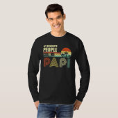 My Favorite People Call Me Papa Father T-shirt (Voorkant volledig)