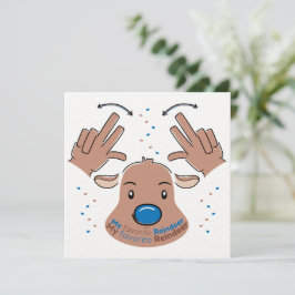 My favorite Reindeer in Sign Language Kaart