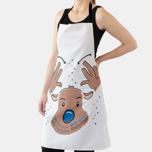 My favorite Reindeer in Sign Language Schort (Insitu)