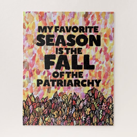 My Favorite Season is the fall of the patriarchy Legpuzzel (Verticaal)