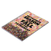 My Favorite Season is the fall of the patriarchy Notitieboek (Linkerzijde)