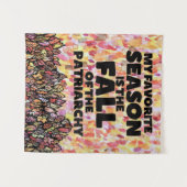 My Favorite Season is the fall of the patriarchy Wandkleed (Voorkant (horizontaal))