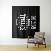 My Favorite Softball Player Calls Me Mom Wandkleed (In situ)