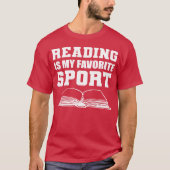 My Favorite Sport Novelist Gift retro T-shirt (Voorkant)