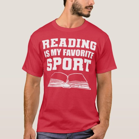 My Favorite Sport Novelist Gift retro T-shirt (Voorkant)
