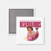 My Favorite Thing to Make for Dinner Is Resos Magneet (Voorkant / Achterkant)