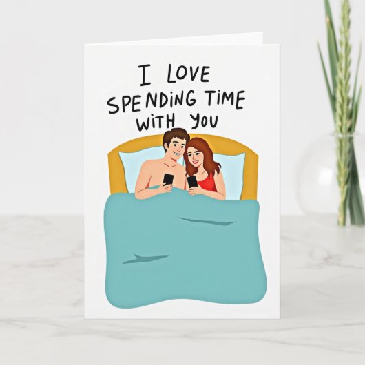 My Favorite Time With You Card Kaart (Voorkant)