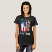 My Favorite Veteran Is My Dad Father Thank You Vet T-shirt (Voorkant volledig)