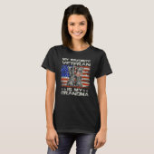 My Favorite Veteran Is My Grandma Combat Boots Ame T-shirt (Voorkant volledig)